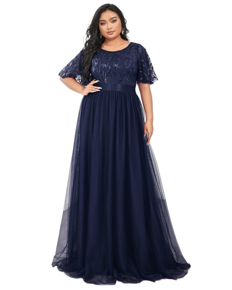 Navy dress size 22 store